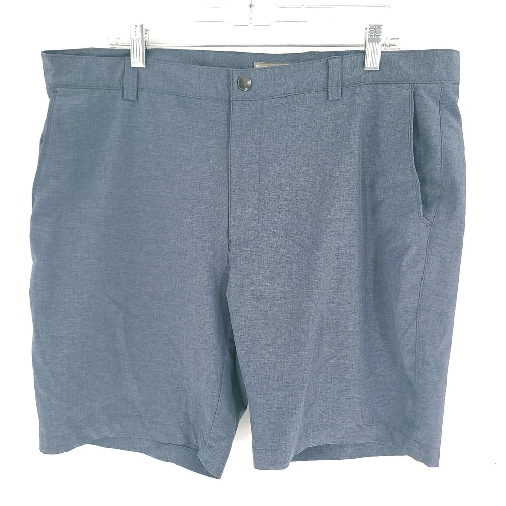 Peter Millar Crown Sport Shorts Mens 38 Gray Golf Performance Stretch - Picture 3 of 10